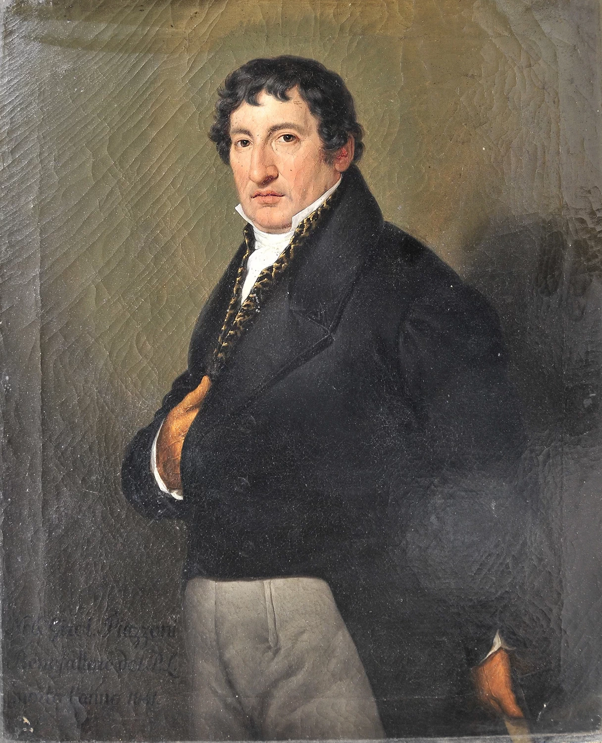 Ritratto di Girolamo Piazzoni - Gruppo Fidelitas, attribuito
